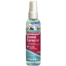 SENTRY Petrodex Dental Spray СЕНТРИ ПЕТРОДЕКС ДЕНТАЛ СПРЕЙ от зубного налета для собак и кошек , 0.118 л.